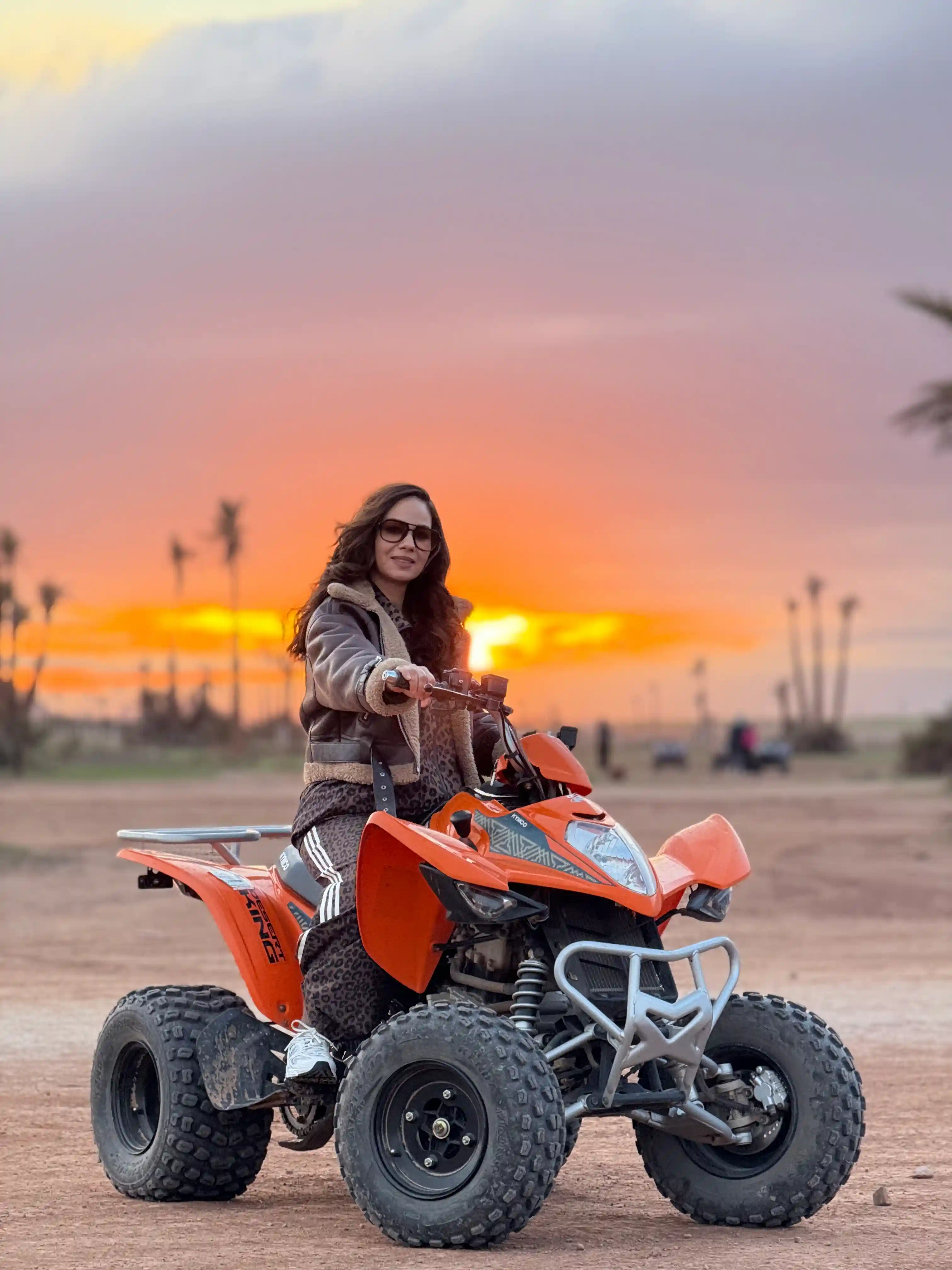 Quad Adventure Portrait Marrakech Palmeraie